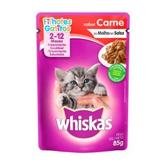 WHISKAS SACHE CARN L20 P16 85G PM