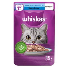 WHISKAS SACHE CAST PEIXE 20X85G