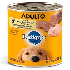 PEDIGREE LATA ADULT PATE FRG 280G