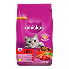 WHISKAS ADULT CARNE 900G