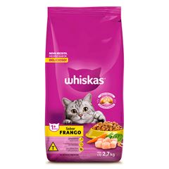 WHISKAS ADULT FRANGO 2,7KG