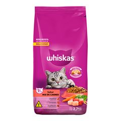 WHISKAS ADULT MIX DE CARNES 2,7KG