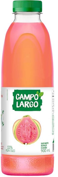 SUCO CAMPO LARGO GOIABA E MACA PET 1,35L