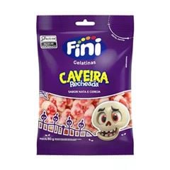GELATINA FINI CAVEIRA RECHEADA 80G