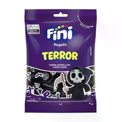 REGALIZ FINI TERROR AMORA CAP. LIMAO 80G