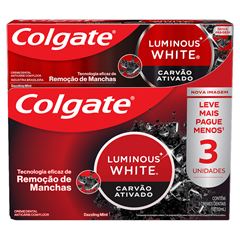 CR DENTAL COLGATE LUM WHITE 3X70G CARVAO