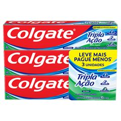 CR DENTAL COLGATE TRI AC 3X90G MENTA
