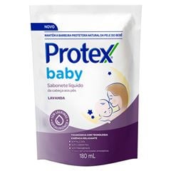 SAB LIQ PROTEX BABY 180ML LAVANDA