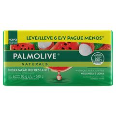 SAB PALMOLIVE 6X85G MELANCIA LICHIA PM