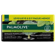 SAB PALMOLIVE 6X85G ARGILA EUCALIP