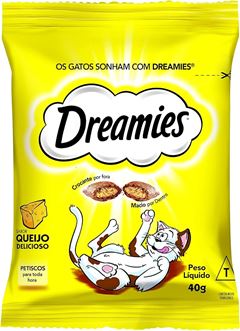 PETISCO DREAMIES QUEIJO 40G