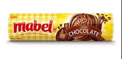 BISC MABEL RECHEADO CHOCOLATE 120G