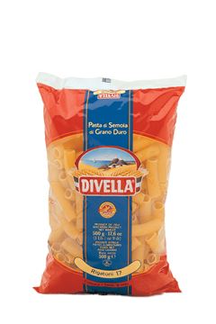 MASSA DIVELLA RIGATONI 500G