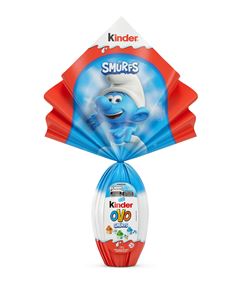 OVO KINDER PASCOA SMURFS 100G