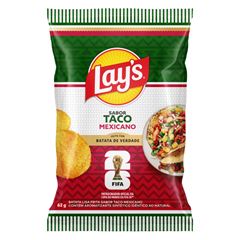 LAYS TACO MEXICANO 62G