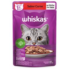 WHISKAS SACHE AD CARN MOL 85G