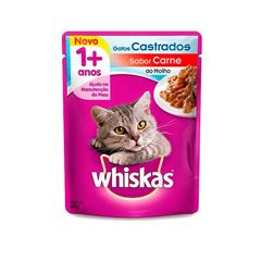 WHISKAS SACHE AD CAST CARN MOL 85G