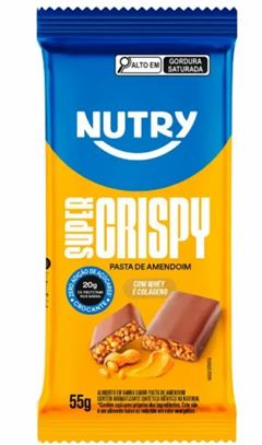 BAR NUTRY CRISPY ZERO PS AMENDOIM 12X55