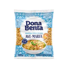 MACARRAO D BENTA OVOS AVE MARIA 500G NV
