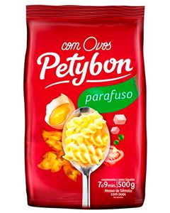 MACARRAO PETYBON OVOS PARAFUSO 500G NV