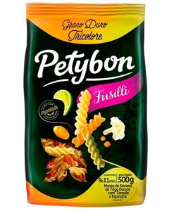 MACARRAO PETYBON GR DUR FUSILLI TRI 500G