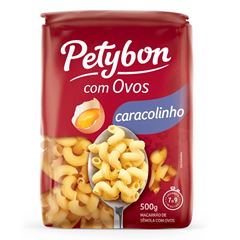 MACARRAO PETYBON OVOS CARACOLINHO 500G