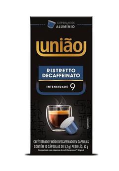 CAFE CAPSULA UNIAO DECAFFEINATO 10X52G