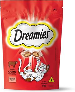 PETISCO DREAMIES CARNE&FRANGO 34X80G