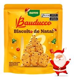 BISCOITO NATALINO LEITE C/GOTAS 90G