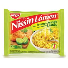 NISSIN LAMEN FRANGO ASSADO COM LIMAO 85G