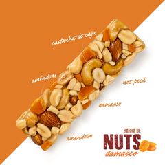 BAR NUTRY NUTS DAMASCO 12X30G