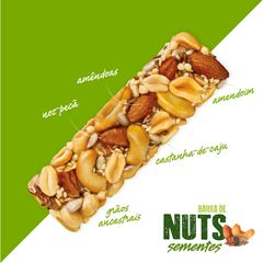 BAR NUTRY NUTS SEMENTES 12X30G