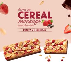 BAR NUTRY CEREAL MORANGO CHOC 24X22G